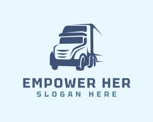 Transport Vehicle Truck logo design