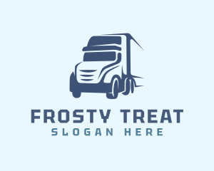 Transport Vehicle Truck logo design