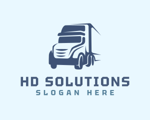 Transport Vehicle Truck logo design