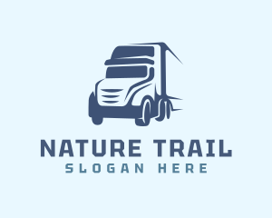 Trail - Transport Vehicle Truck logo design
