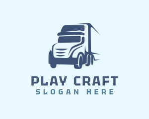 Transport Vehicle Truck logo design