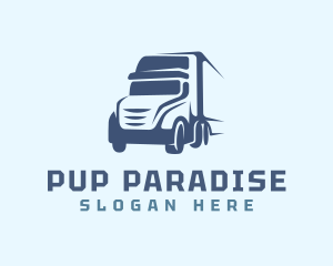 Transport Vehicle Truck logo design