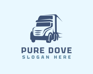 Transport Vehicle Truck logo design