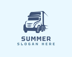 Transport Vehicle Truck logo design