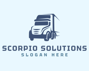 Transport Vehicle Truck logo design