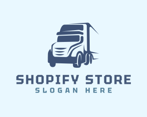 Transport Vehicle Truck logo design