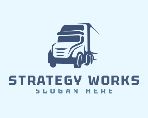 Transport Vehicle Truck logo design