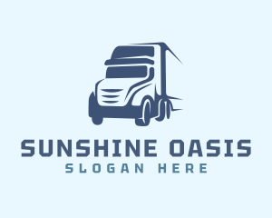 Transport Vehicle Truck logo design