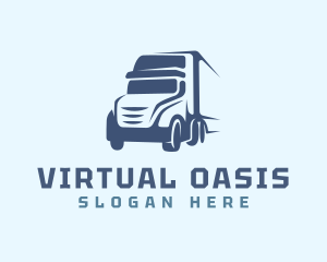 Transport Vehicle Truck logo design