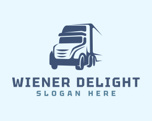 Transport Vehicle Truck logo design