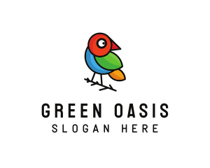 Avian Bird Animal logo design