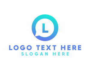 Messaging Chat Social  Logo