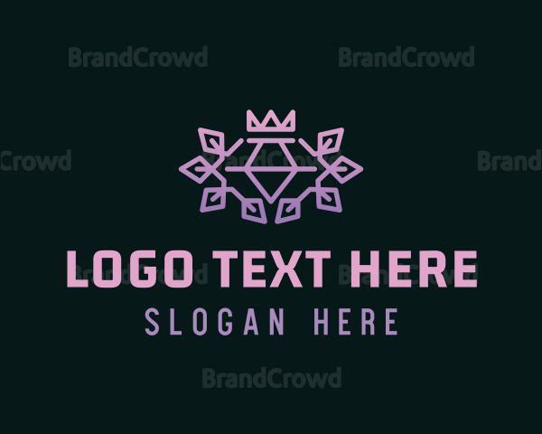 Luxury Diamond Jewelry Logo