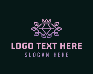 Elegant - Luxury Diamond Jewelry logo design
