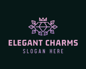 Luxury Diamond Jewelry logo design