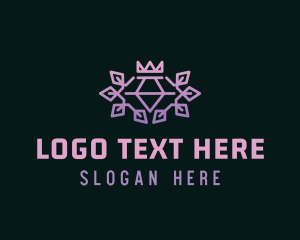 Luxury Diamond Jewelry Logo