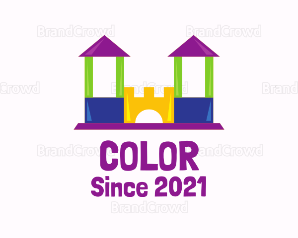 Multicolor Daycare Playground Logo