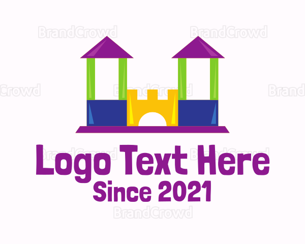 Multicolor Daycare Playground Logo