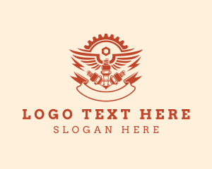 Workshop - Cog Mechanic Garage logo design