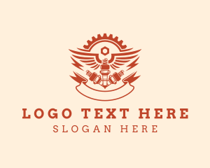 Cog Mechanic Garage Logo