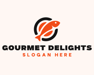 Sushi Asian Food Restaurant logo design