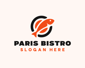 Sushi Asian Food Restaurant logo design