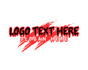 Text - Bloody Thriller Business logo design