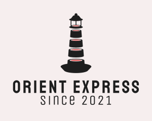 Light House Sushi logo design