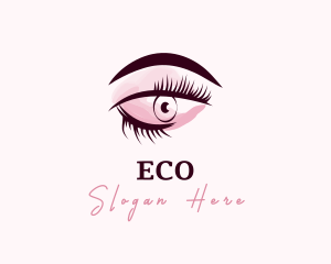 Eyebrow Beauty Makeup Logo