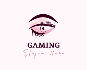 Eyebrow Beauty Makeup Logo