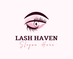 Eyebrow Beauty Makeup logo design