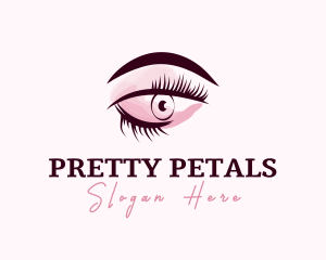 Eyebrow Beauty Makeup logo design