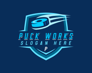 Puck - Puck Sports Varsity logo design
