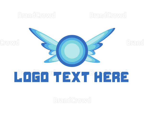 Generic Blue Wings Logo