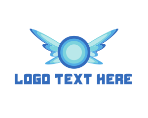 Bar - Generic Blue Wings logo design