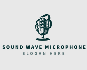 Microphone - Multimedia Music Microphone logo design