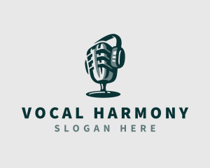 Voice - Multimedia Music Microphone logo design