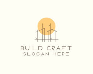 Architecture House Building logo design