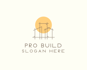 Architecture House Building logo design