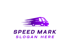 Automobile Van Driver logo design