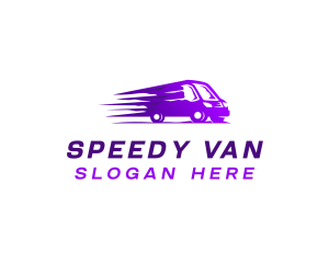 Van - Automobile Van Driver logo design