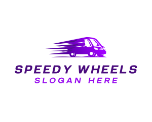 Van - Automobile Van Driver logo design