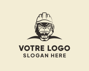 Tough Gorilla Construction logo design