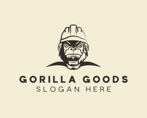 Tough Gorilla Construction logo design