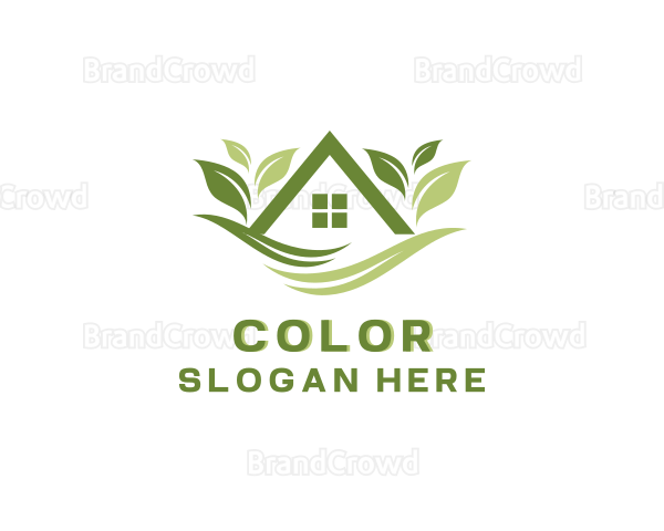 Organic Lawn Landscape Logo