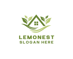 Agriculture - Organic Lawn Landscape logo design