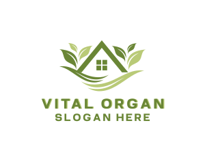 Organic Lawn Landscape logo design