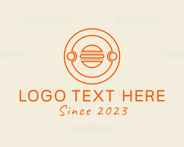 Fast Food Burger Hamburger Logo