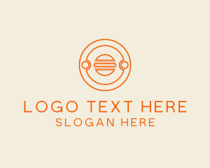 Kitchen - Fast Food Burger Hamburger logo design