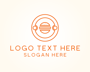 Gourmet - Fast Food Burger Hamburger logo design